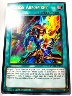 Fusion Armanent DUNE-EN061 Ultra Rare 1st Ed YUGIOH - Image 1