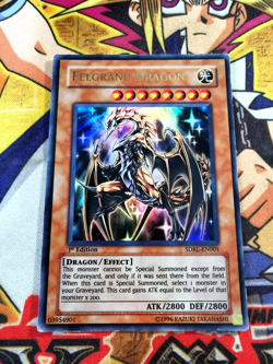 Felgrand Dragon sdrl-en001 1st Edition (LP/MP) Ultra Rare Yu-Gi-Oh! - Image 1