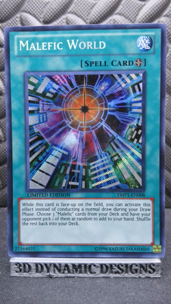 | Yugioh Malefic World YMP1-EN008 Secret Rare Bonds Beyond Time NM- 🔥 | - Image 1