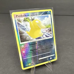 Pokemon TCG Card 2007 Secret Wonders - Psyduck 100/132 - Reverse Holo - DPBP#59 - Image 1