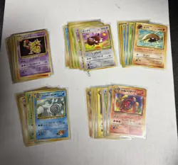 60+ Japanese Pokemon Vintage Card Lot Old Back Base Fossil Rocket Gym Jungle - Image 4