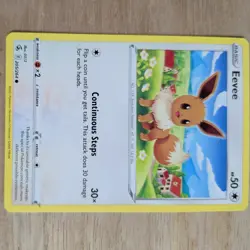EEVEE 205/264 POKEMON CARD (FUSION STRIKE SET) - Image 2
