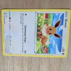 EEVEE 205/264 POKEMON CARD (FUSION STRIKE SET) - Image 3