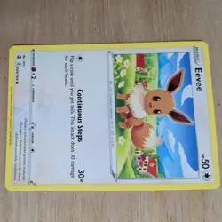 EEVEE 205/264 POKEMON CARD (FUSION STRIKE SET) - Image 4