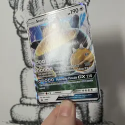 Snorlax GX SM05 Black Star Promo Pokemon Card LP English S&M 2016 Standard - Image 3