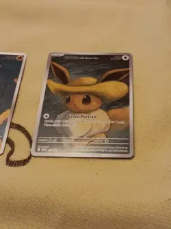2Starry Night Pokemon x Van Gogh Promo Card - NM - Image 3