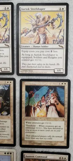 13 White MTG Cards NM/LP - Magic The Gathering - Rare - Uncommon - Image 3