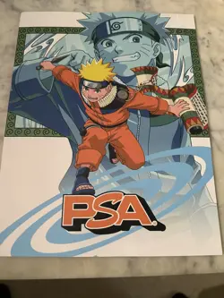 PSA Magazine x Kayou Exclusive NARUTO Uzumaki PROMO CARD December (WITH MAG) - Image 4