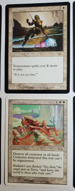 10 Vintage White MTG Cards Lot NM/LP - Magic The Gathering - Rare - Image 3