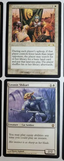 10 Vintage White MTG Cards Lot NM/LP - Magic The Gathering - Rare - Image 5