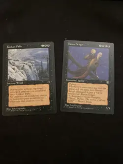 MTG Magic The Gathering Lot | 2 cards | homeland Vintage Excellent black - Image 1
