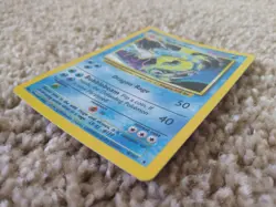 Gyarados Holo Holographic Pokemon Card TCG Base Unlimited Rare 6/102 Sleeve NM - Image 3