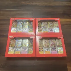 Pokemon 4 Pack Mini Tins + 4 Promo Cards - 151 SAMS CLUB EXCLUSIVE 4x Lot Of 4 - Image 1