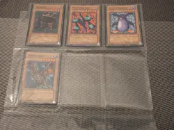 2002 YU-GI-OH! MP1 McDONALDS PROMOTIONAL CARDS LOT OF 4 CARDS - Image 1