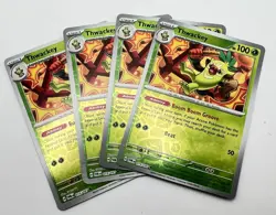 Thwackey Reverse Holo 015/167 4x x4 Pokemon Card Twilight Masquerade Playset - Image 1
