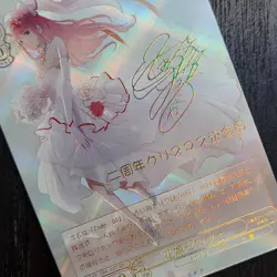 Zero Two Darling in the Franxx 02 Wedding Gold Signature Holofoil Card S405 - Image 4