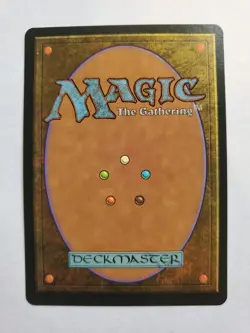 MTG Magic The Gathering Card Warrior en-Kor Summon Knight White Stronghold 1998 - Image 2