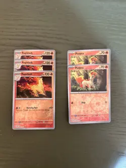 Pokemon Pontya And Rapidash Lot - 27 Cards - Image 3