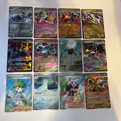 Lot of 12 Ultra Rare Holofoil Pokemon Cards Good Condition - Image 1