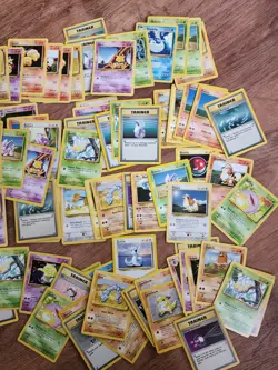 400 Vintage Pokemon Cards - Base + Jungle Bulk Lot + Mixed Energy - Excellent - Image 2