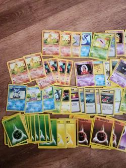 400 Vintage Pokemon Cards - Base + Jungle Bulk Lot + Mixed Energy - Excellent - Image 3