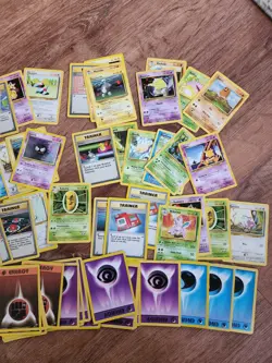 400 Vintage Pokemon Cards - Base + Jungle Bulk Lot + Mixed Energy - Excellent - Image 4