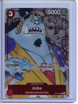 One Piece Promotion Cards #ST01-005 Jinbe - Image 1