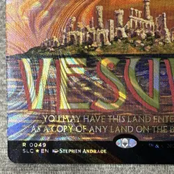 MTG Vesuva (Halo Foil) - Secret Lair Countdown Kit SLC #49 Alt Art NM Magic Card - Image 4