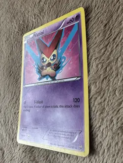 2011 Pokemon TCG Noble Victories Victini Hp 60 Non-Holo Card 43/101 LP - Image 2