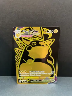 Pokemon Pikachu TCG Lost Origin VMAX Gold Holo Card TG29/TG30 2022 NM - Image 1