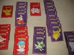 SEALED 30 McDonald's Happy Meal Pokemon Battle Match Card Packs - Image 1