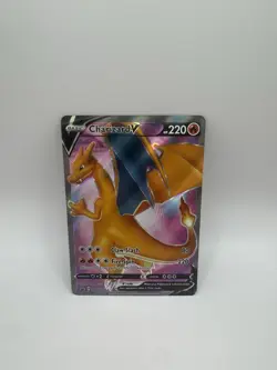 Charizard V - SWSH050 - Pokemon Sword & Shield Promo Full Art Ultra Rare Card NM - Image 1