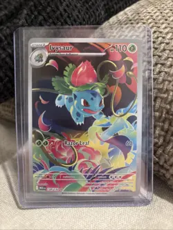 Pokemon TCG Mega Evolution Ivysaur Card 134/132 Special Illustration Rare - Image 1