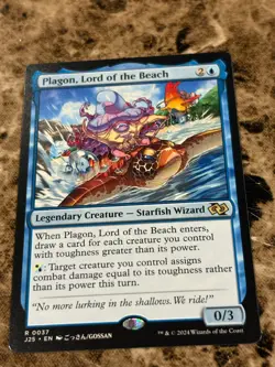 PLAGON, LORD OF THE BEACH Magic MTG Foundations Jumpstart Anime - Image 1