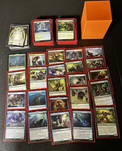 Magic The Gathering - Pre Made Deck - Lots Of Rares - Sleeved - Unplayed - 111x - Image 1