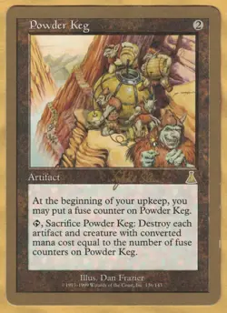 Powder Keg (World Championship Decks, 1999) Gold Bordered MTG - Image 1