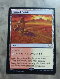Rugged Prairie Commander: Edge of Eternities Regular - Image 1