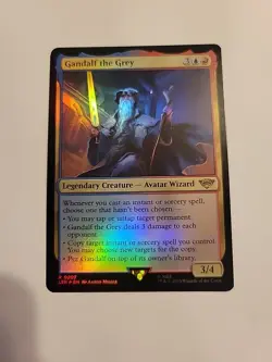 MTG Gandalf the Grey *FOIL* The Lord of the Rings 0207 NM - Image 1