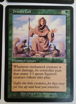 4x Druid's Call LP - Odyssey - MTG - Magic The Gathering Vintage - Image 5