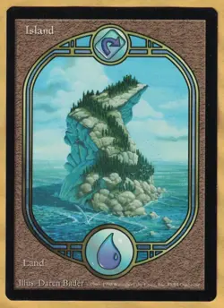Island (Unglued, English, 1998) MTG LP - Image 1