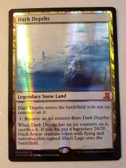 MTG Dark Depths From The Vault Foil V16 004/016 Light Play - Image 1