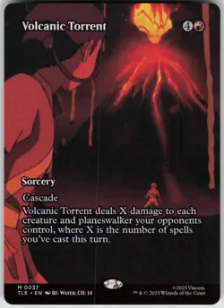 MTG Volcanic Torrent (Borderless) Normal NM Avatar: The Last Airbender: Eternal- - Image 1