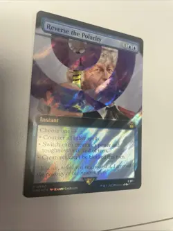 Reverse the Polarity Extended Art Surge Foil MTG Doctor Who 0960 NM Free Ship - Image 3