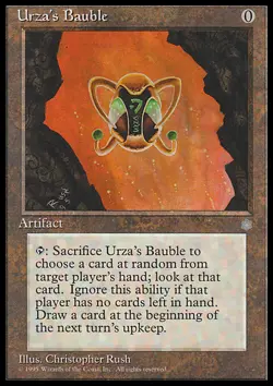 MTG Magic the Gathering Urza's Bauble (343/383) Ice Age HP - Image 1