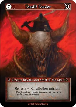 Death Dealer (Foil) Unique Beta Fire NM - Image 1