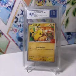 Pokemon PSA 10 Japanese Pikachu 020/M-P McDonald's Happy Set Promo 2025 - Image 1