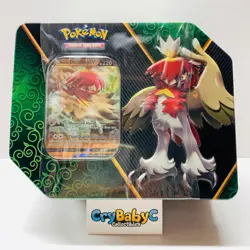 Pokemon Divergent Powers Tin Hisuian Decidueye V Sword & Shield Factory Sealed - Image 1