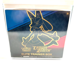 POKEMON ELITE TRAINER BOX CROWN ZENITH ETB - NEW - SEALED W/CASE AWESOME ! - Image 1