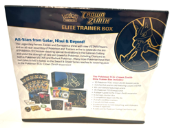 POKEMON ELITE TRAINER BOX CROWN ZENITH ETB - NEW - SEALED W/CASE AWESOME ! - Image 3