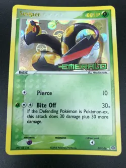 Seviper 20/106 Reverse Holo EX Emerald Pokemon 2005 NM - Image 1